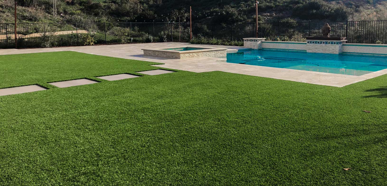 syntheticturfaroundpool Buy Artificial Grass National Synthetic